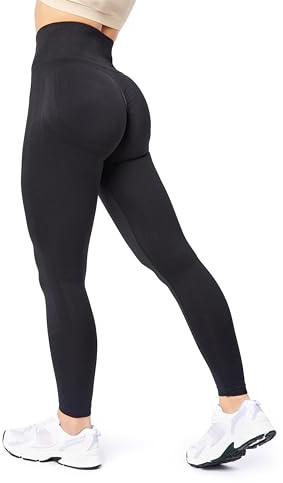 Bellivalini Sport Leggings Damen High Waist Push Up Scrunch Fitness Seamless Figurformend BLV50-254