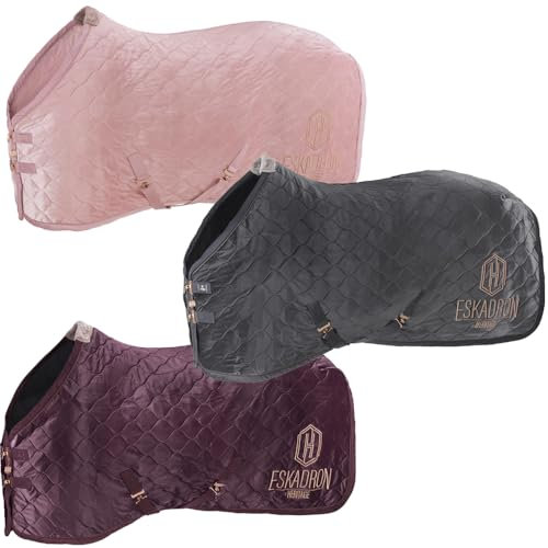 Eskadron Abschwitzdecke Shettydecke Heritage Velvet Gr. Shetty, Größe:XXXS, Farbe:Pearl Rose