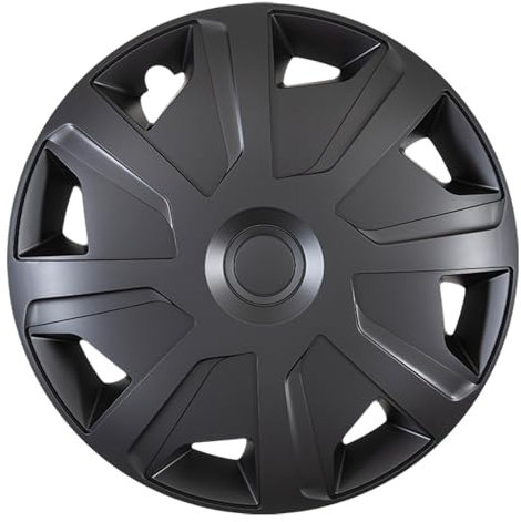 J-Tec Satz Radzierblenden Mistral Van 15-Zoll Schwarz (Sphäre)