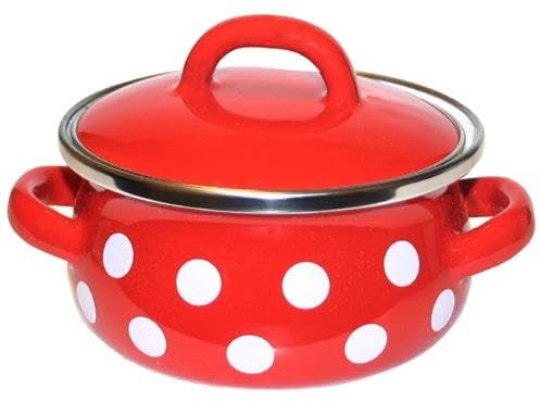 Kasserolle + Deckel Durchmesser 10cm 0,5l DOT
