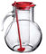 6PZ CARAFFA KUFRA LT.2 - lt.2 - altezza mm.215 - colore rosso