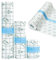 3 Rolls Tattoo Aftercare Waterproof Bandage,Transparent Waterproof Adhesive Bandage Tape,Second Skin Tattoo Cover Up Tape for Plastic Cover,Wound Dressing,Protective Shield(3 Sizes)