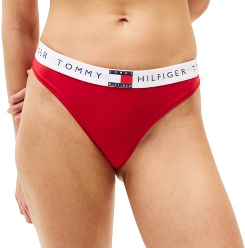 Tommy Hilfiger Damen Slip Bikini Form Classic mit Logobund
