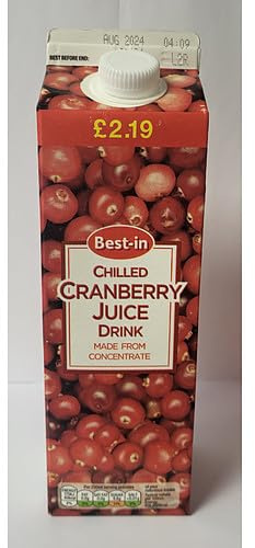 Best in Cranberry Juice 2.19 1Ltr 12 1