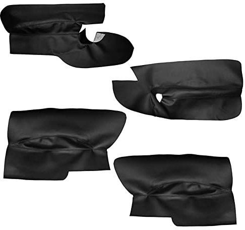 Garniture de panneau d'accoudoir de porte de voiture pour Golf 5 MK5 2005 2010 3 portes uniquement Housse de protection pour panneau de porte