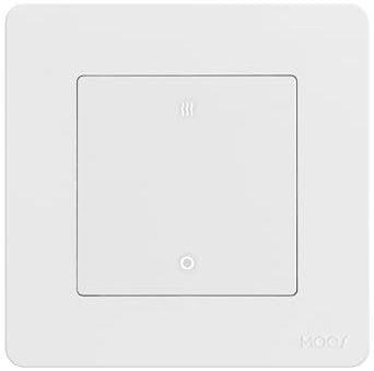 MOES ZigBee 20A Water Heater Smart Switch, Timer Control, Tuya Smart Alexa/Google Home Voice Control, ZigBee Signal Repeater, Requires ZigBee Hub - White