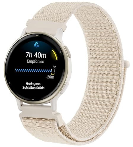 AK für Garmin Venu 2/Venu 3/Forerunner 265 Armband Herren Damne, 22mm Quick Release Armbänder Nylon Ersatzarmband für Garmin Vivoactive 4/Forerunner 255