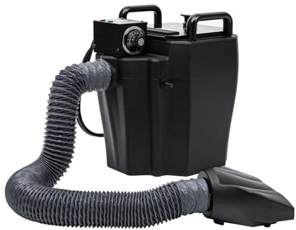 Trockeneis-Nebelmaschine 3.5KW Profi – Bodennebelmaschine mit Rohr für Stage Effect, Hochzeiten & Events | Halloween, Weihnachten, Clubauftritte