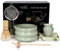 YYSWSAKY 7 Piezas Kit te Matcha Completo con Batidora te Matcha y Soporte Para Batidor Colador Matcha Cuenco te Matcha Cuchara Medidora te Matcha y Soporte Para Cucharas Paños de Cocina te Matcha Kit