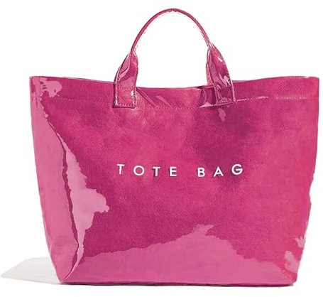 TIAASTAP Tote Bag Damen Groß PVC Handtasche Shopper Tasche Groß Handbags Henkeltaschen Schultertasche Damen Gross Beuteltasche Tragetasche Shopper Bag Arbeitstasche