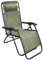 MA MAISON Sdraio Relax Gravità Zero da Giardino 65x95x112 cm - Poltrona Reclinabile, Richiudibile, Lettino, Salvaspazio, Da Esterno, Piscina, Terrazzo, Poggiatesta - Portata Max 120 Kg Verde
