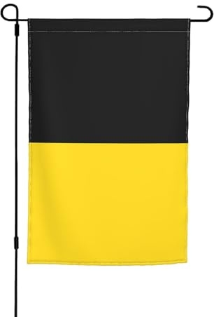 TYUMH Baden-Württemberg-Flagge, bedruckt, für Garten, Blumentopf, Balkon, 30,5 x 45,7 cm