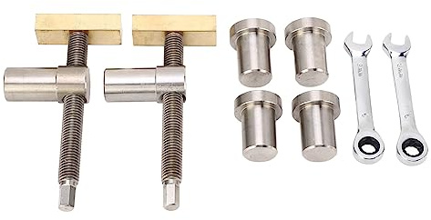 Woodworking Desktop Set, Pince Assemblage, 20mm, Acier Inoxydable et Laiton - Réglable, Durable, Serre Joint Pour Petit Travail du Bois et Atelier de Maquettiste