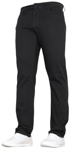 Duck & Cover Mens Stretch Chino Slim Fit Leg Smart Work Trousers Jeans