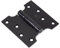 From The Anvil Black 4 Inch x 2 Inch x 4 Inch Parliament Hinge (Pair) ss