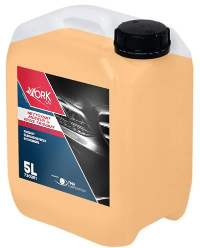 Workcar - Nettoyant dégraissant Moteur Pro - Bidon 5L