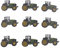 Healifty Holzknöpfe - 50 Stück Mehrfarbige Dekorative Knöpfe mit 2 Löchern für DIY Nähen, Basteln, Kleidung & Stil