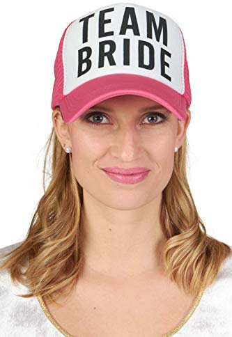 Andrea Moden 0713/4 - Cap Junggesellinnenabschied, JGA, Bride to be, Hen Party, Accessoire, Kopfbedeckung, Mütze, Capy, Hochzeit, Braut, Party