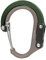 GEAR AID HEROCLIP Karabiner Klein - Doppelkarabiner drehbar - Haken für Kinderwagen, Handtasche & Rucksack - Leicht und robust - Schlüsselanhänger mit Multifunktion für Camping, Angeln