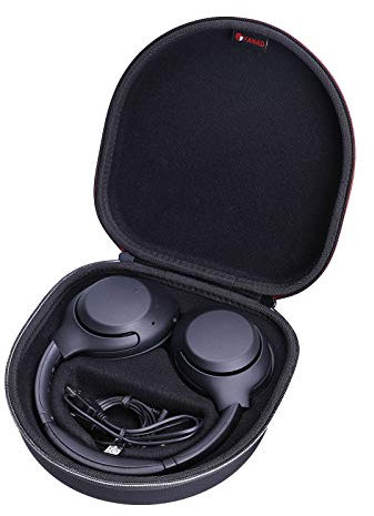 XANAD Travel Case for Sony WH-CH720N / WH-CH720NW / WH-CH720NB / WH-CH520 / WHCH710N / WH-CH510 Wireless Noise Canceling Extra Bass Headphones - Storage Protective Bag (Black)