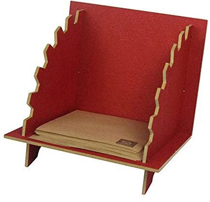 Werkhaus SON 402027 Zettelbox Rot Zettelhalter Stiftehalter