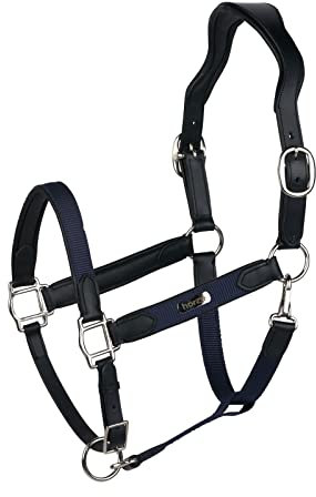 HORZE Easton Anatomisches Halfter, Blau, XF