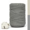Makramee Garn 3mm x 300m, 100% natürliche Baumwolle, Baumwollseil Baumwollgarn, superweiches Garn für DIY Basteleien, Pflanzen - Hängekörbe, Wandteppiche,Stricken,Wanddekoration und recycelbar