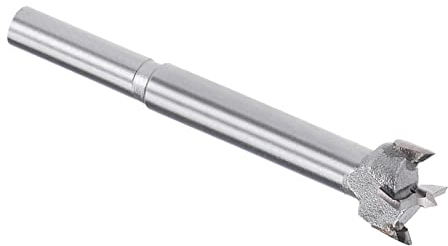 Kozelo Forstner Bohrer - [17mm] Wolfram Karbid Bohreröffner für Holz Möbel Scharnier Holzbearbeitung Benutzen Rund Schaft Grau