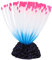 VOCOSTE Silikon Leuchtende Aquarien Anemone für Fische Rosa 18.5cm Höhe