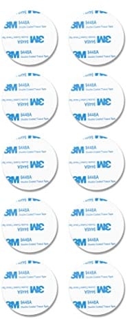 St Helens Home & Garden Double-Sided Round Adhesive Mounting Pads 30x30mm Round Pack of 10