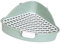 F Fityle Bac à litière pour Lapin avec Grille Pot Triangle Literie Boîte de Toilette d'angle pour Lapin Bac pour Animaux de Compagnie pour Petits Animaux Bunny, Vert
