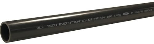 Tube PVC pression - Interplast - L.2m - Ø 32 mm