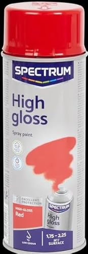 Vintage Luxury Spectrum Peinture en spray Rouge brillant 400 ml