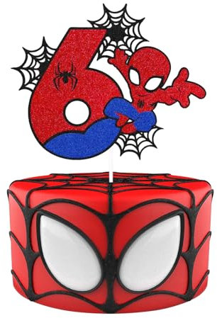 6st Birthday Cake Toppers,Personalised Happy 6st Birthday Cake Toppers for Kids,Boy,Girl, Decorations for Children Supplies