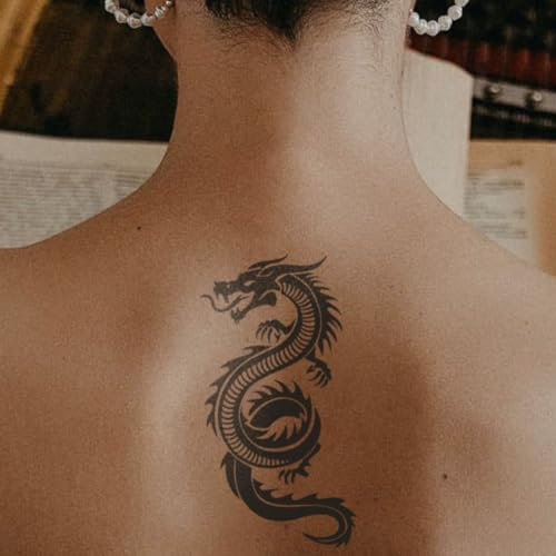 MyJagua Tattoo • Flammengeist | 1-2 Wochen Tattoo | Auf Pflanzenbasis | Hautverträglich | Wasserfest | Neue Tattoo Technologie | Kein Klebe Tattoo