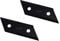 2 X 10,4 CM Messer kompatibel mit King Craft 2500 R (2500R) Gartenhäcksler
