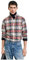 GANT Reg Poplin Tartan Chemise à Carreaux, Rouge Rubis, M Hommes