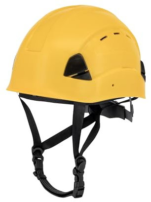 DEWALT DPG22V Schutzhelm, Typ II, Klasse C, 4-Punkt-Ratsche, belüftet, Gelb