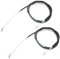 Lawn Mowers Drive Cable fit for AlKo 450756 450296 527717 546061 Br Bre Hw Hws Lawnmower Engine Parts(2 Pcs)