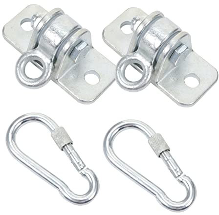 Abaodam Sturdy Swing Hanger Heavy Duty Steel Hooks for Garden Swing Seat Anchor
