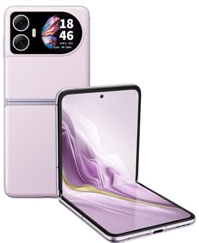 Blackview Telefono Cellulare HERO 10, Design Pieghevole a Doppio Schermo da 6,9 2,5K, Fotocamera 108MP, 36GB RAM+256GB ROM, Ricarica Rapida 45W, Smartphone Android 13 Dual SIM, GPS NFC Viola