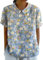 Leinen Tshirt Damen Sale Leinenbluse Damen Art Floral Rundhals Lose Pullover Top Freizeithemd T-Shirt Tshirt Damen Rundhals 2024 Button-Down Kurzarm, Sommer Herbst Duftende Ha Shirt Rosa Damen Sale