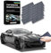 Nano Sparkle Tuch - 12er-Pack, Nano Sparkle Tuch Auto Kratzer Original, effektive Entfernung von Kratzern, Wasserflecken und Lackresten