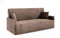 LIKMA Braun Ausziehbar 3 Sitzer Sofa Olita 197x93x85 cm Schlaffunktion Bettzeugbehälter Sofa mit Bettfunktion Schlafsofa Couchgarnitur Sofas & Couches Stoff Anafi 6