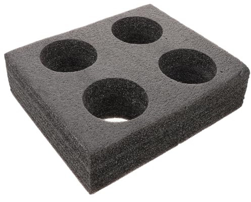 Alipis Bandeja Portavasos De Bebidas Portátil Orificios Soporte Resistente Para Café Té Con Leche y Bebidas Frías Material Duradero Para Llevar Fácilmente