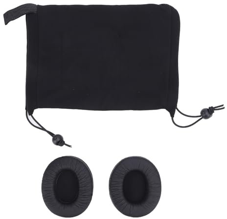 Doggie Hush Headphones,Dog Calming Hoodie Quiet Head,Protective Anxiety Relief Noise Canceling Dog Ear,Muffs Wrap for Grooming Black (M)