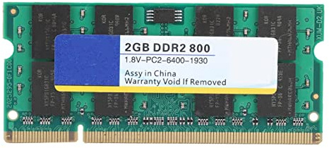 Cocoarm DDR2 800MHz 2GB Laptop Memory RAM, ddr2 8go 200 Pin PC2 6400 SODIMM, ddr2 8gb for INTEL/Motherboard with High Speed Stable Performance