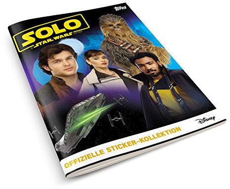 Topps D106298 Solo A Star Wars Story-Stickeralbum Sammelsticker, bunt