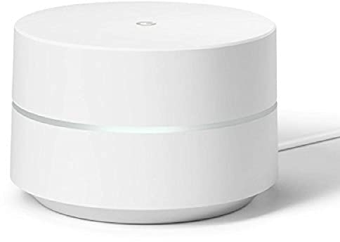 Google WiFi System, 1-Pack - Router Replacement for Whole Home Coverage - NLS-1304-25 (Renewed)