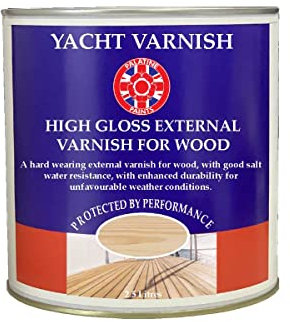 Yacht Varnish, Clear Gloss for External Wood | 2.5lt
